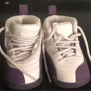 Jordan 12 ‘Desert Sand’ Kids Sneakers